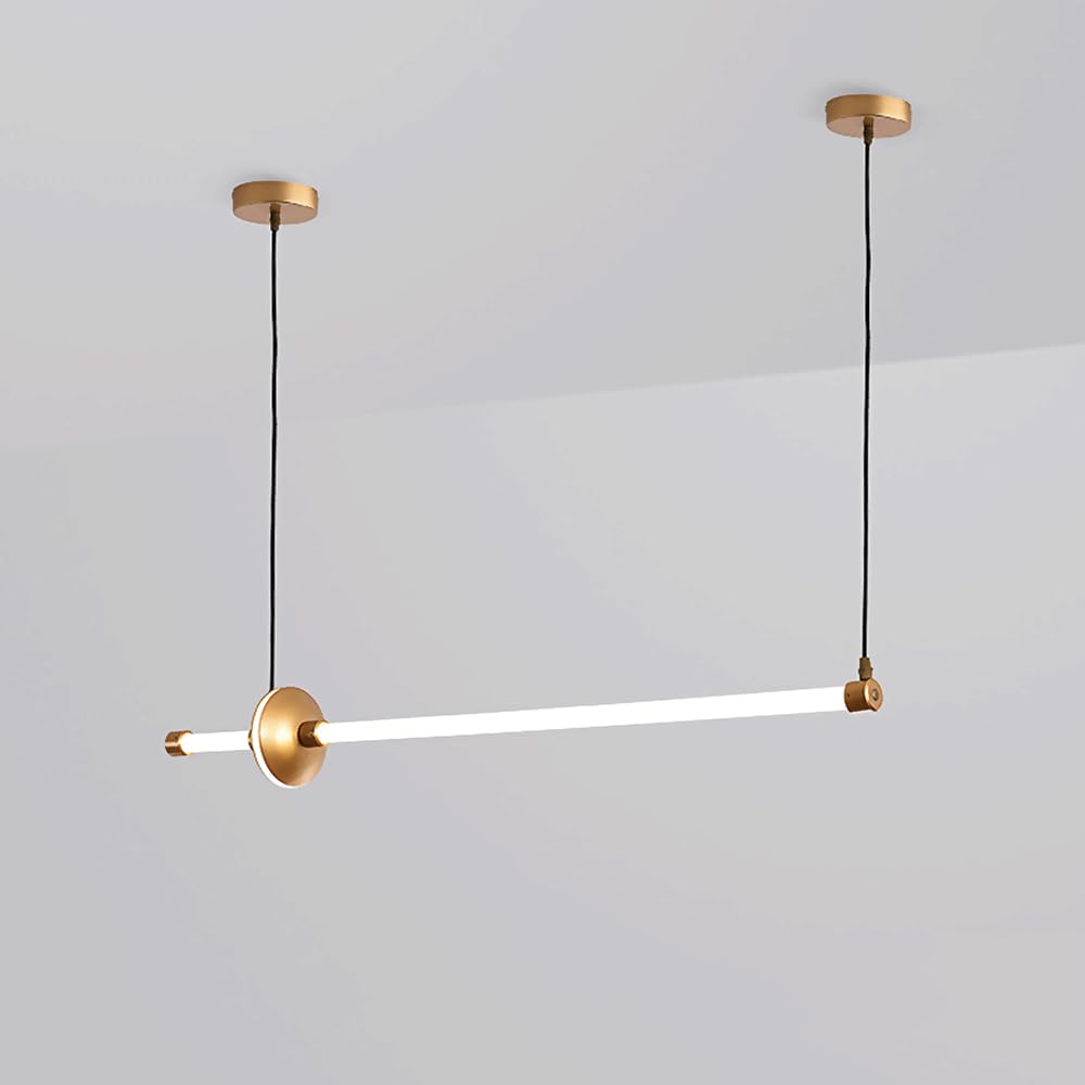 Suspension linéaire LED anti-éblouissement avec éclairage complet 360°