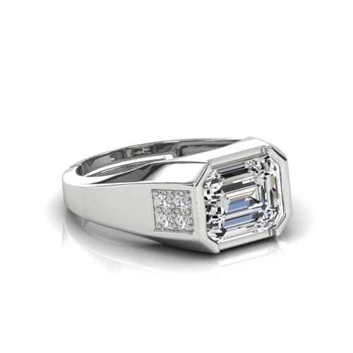 Bague en zircon naturel pour illuminer vos tenues chic homme femme