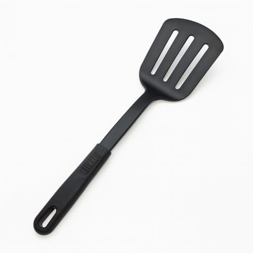 Slotted Turner/Spatula, Nylon Heat Resistant Turner for Non-Stick Cookware, Ergonomic Handle, Lightweight & Durable Cooking Utensil for Frying, Flipping & Serving - Image 6