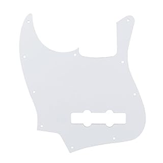 FLEOR 10 trous Jazz Bass Pickguard 3Ply Scratch Plate sans encoche Truss Rod pour Fender Standard 4 Cordes Modèle Jazz… - Les Beatles, Paul McCartney, John Lennon, RIngo Starr, George Harrison FLEOR 10 trous Jazz Bass Pickguard 3Ply Scratch Plate sans encoche Truss Rod pour Fender Standard 4 Cordes Modèle Jazz… – Image 5