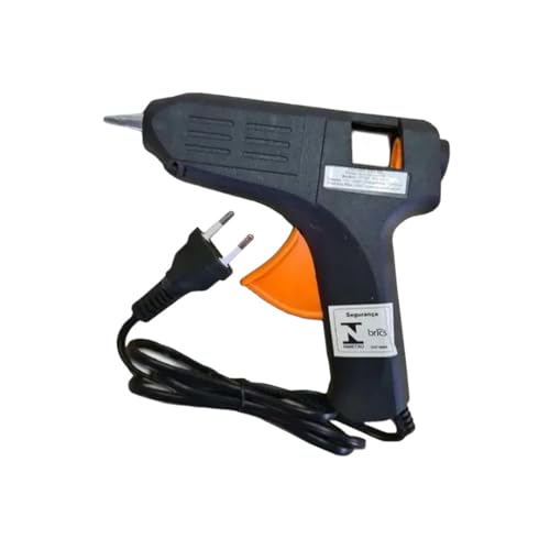 Pistola Aplicador Cola Quente 15w Pequena Bivolt Compacta e Precisa, Ideal para Artesanato e Reparos