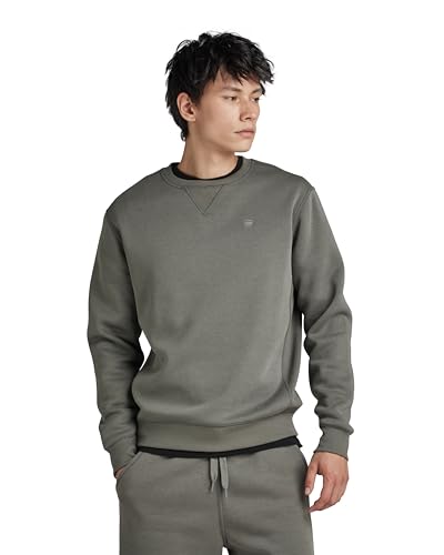 G-Star Raw Sudadera Premium Core, Gris Gs Grey D16917-C235-1260 , M Para Hombre