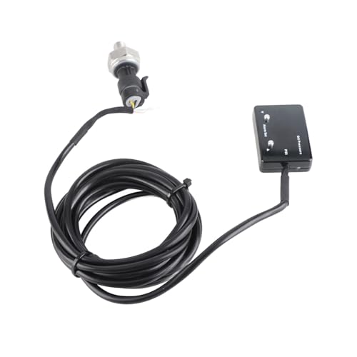 Jauge de pression d'huile voiture numérique LED capteur 1/8 NPT Acouto
