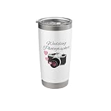Wedding Photographer, Vintage Camera Photography Stainless Steel Insulated Tumbler