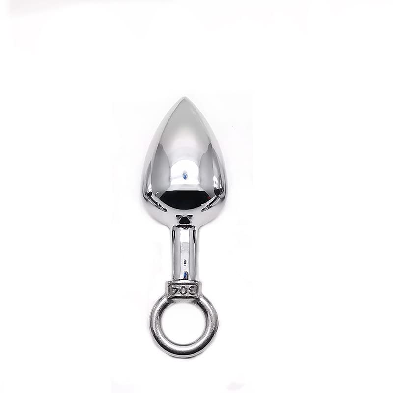 Stainless Steel Anal Plug Anal Beads for Beginners Butt Plug Trainer Set Anal Massager Sex Toy for Men