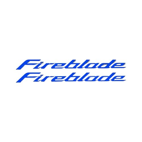 Autocollant FIREBLADE moto et casque sticker de roue réfléchissant étanche
