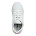 KENSIE GIRL Sneakers Lace Up Non Slip - Fashion Casual Low Top Shoes - White Stars (Size 11 Little Kid)