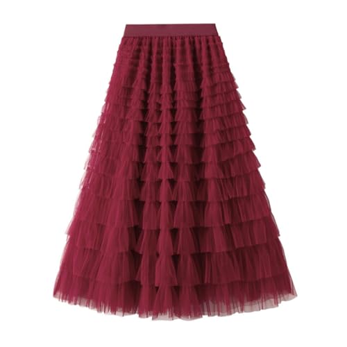 Jupe plissée trapèze taille haute élastique pour en finir avec les jupes inconfortables et serrées