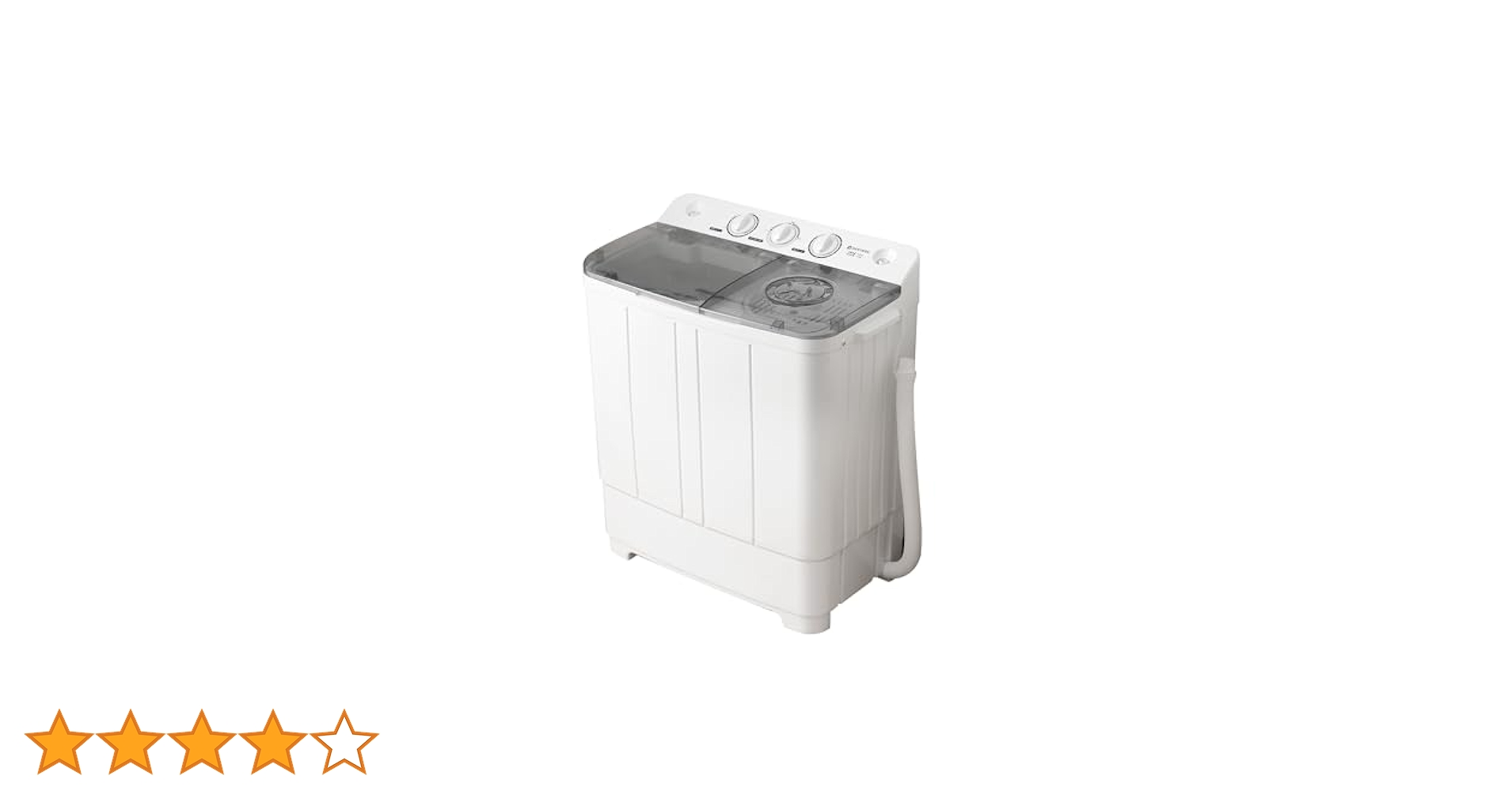 Amazon | 二槽式洗濯機 洗濯槽6kg/脱水槽4kg 2槽式 縦型 大容量