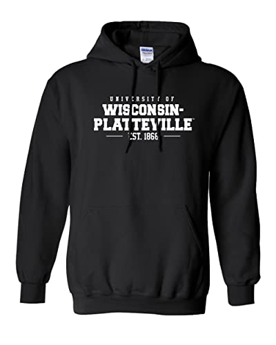 CreateMyTee | Wisconsin Platteville Pioneers Hooded Sweatshirt