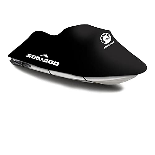 Capa Jet Ski Sea Doo GTI 130 / 155 / 170 2011 ATÉ 2021 - Alta Proteção (TODO PRETO)
