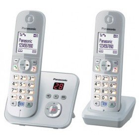 Teléfono Inalámbrico Panasonic KX-TG6822GS miniatura 1