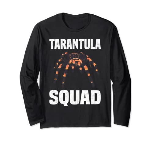 Tarantula Squad Shirt Spider Lover Tarantulas Maglia a Manica