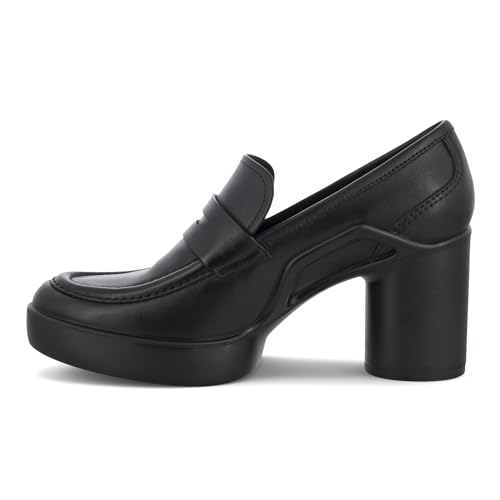 Image of ECCO Women's Sculpted Lx 55 Block-Heeled Loafer