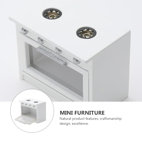 Poêle miniature 1:12 pour cuisine de maison de poupée VICASKY - 2