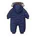 Toddler Baby Snowsuit Newborn One-Piece Puffer Coat Infant Winter Clothes Boys Girls Jumpsuit for for 0-3 Years