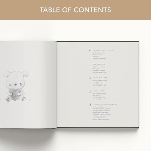Diario de embarazo para registrar momentos especiales y fotos de tu viaje 3