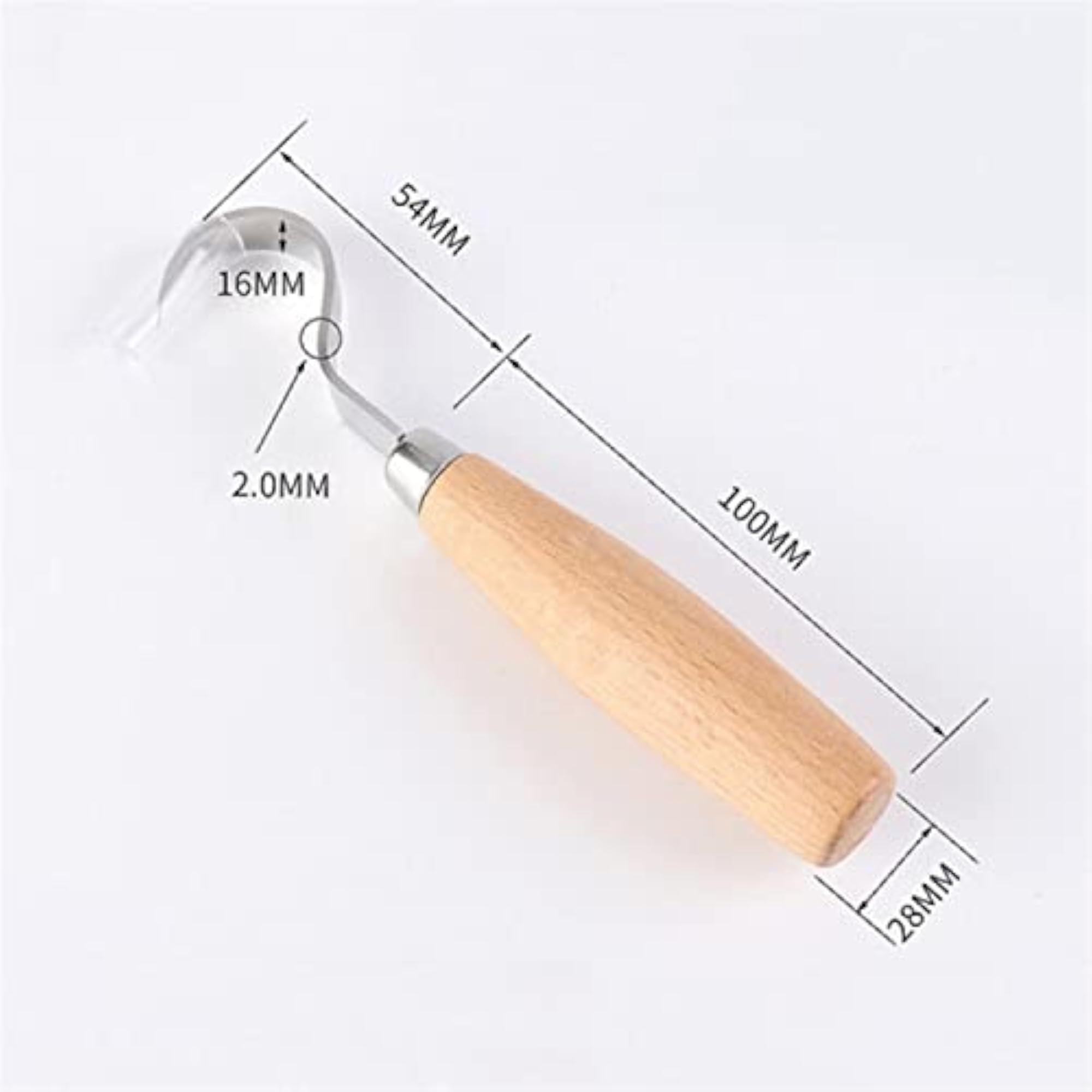 Wood Carving Knife Chisel Hook Knife for Beginners