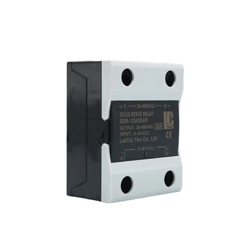 Relais statique monophasé 100A piloté en 10-14VDC pour la régulation thermique
