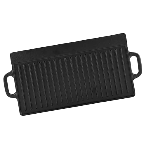 Poêle en fonte double face durable avec inertie thermique d'exception - 8