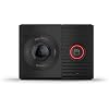 Garmin Dash Cam Tandem, Compact Dual-lens Dash Camera, Two 180-degree Lenses, Voice Control, Interior and Exterior Video Recording, Night Vision Lenses, Incident Detection, Dual USB charger included