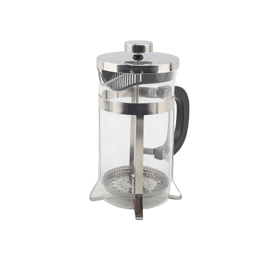 Prensa Francesa con Cómodo y Filtro de Malla Refinado para Entusiastas del café y el té en Cocinas Modernas (600ml)