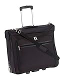 1 geräumige Reißverschluss Vordertasche, 1 Reißverschluss Einschubfach // Robuster Trolley Stick aus Aluminium voll versenkbar // 2 hochwertige Leichtlauf Rollen mit Kantenschutz und 2 Standfüße