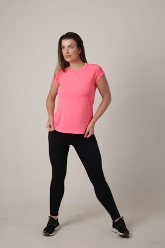 Blusa Feminina Dry Fit Esportiva, Tapa Bumbum, Fitness (Rosa, GG)