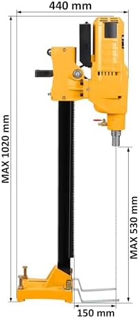 Alt Text for image 3: Die WT255E mit integriertem Wasseranschluss für Nassbohrungen
