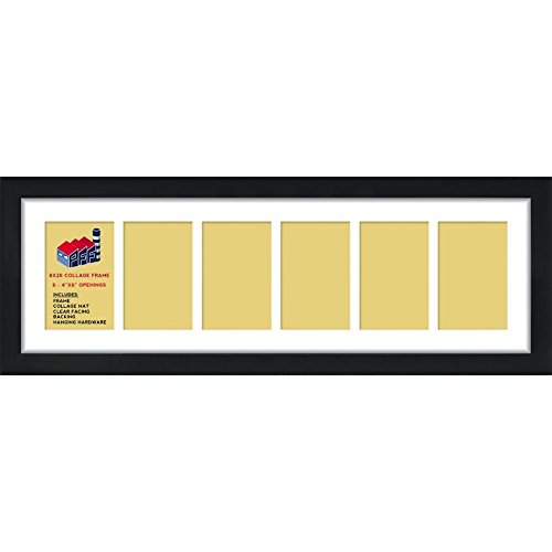 PictureFrameFactoryOutlet Collage Frames Displays 6 4x6 Photos With pictureframefactoryoutlet-collage-frames-displays-6-4x6-photos-with