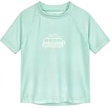 Playshoes Unisex Kinder Badeshirt Rash-Guard-Shirt, Surf-Bus, 122-128