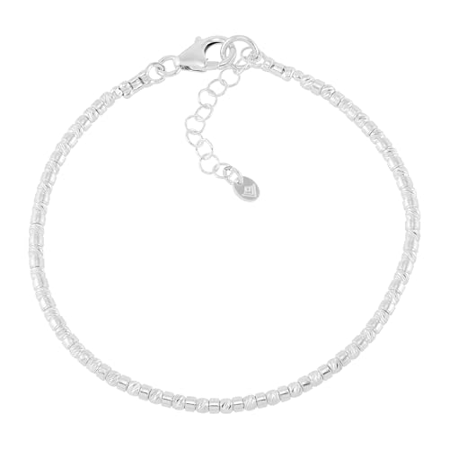 Silpada 'Timeless Simplicity' Sterling Silver Beaded Bracelet, 7” + 1” (3mm)3