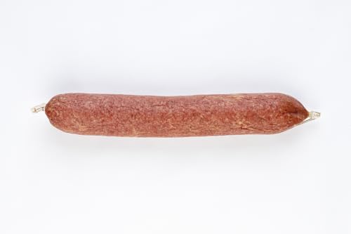 Tomassoni Salami Ciauscolo italiano elaborado con carne de cerdo criado en semilibertad, Salame Ciauscolo, sin gluten y sin lactosa, 100% italiano, entero envasado al vacío 250g