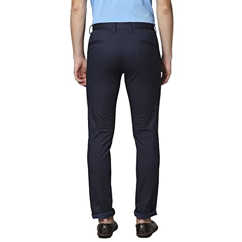 Image of Park Avenue Men's Cotton Blend Print Pattern Neo Fit Flat Front Chinos