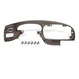 LQI Dash Pad Bezel Compatible with Ford F150 /Fit Ford Expedition 1997 1998 1999 2000 2001 2002 2003 Brown