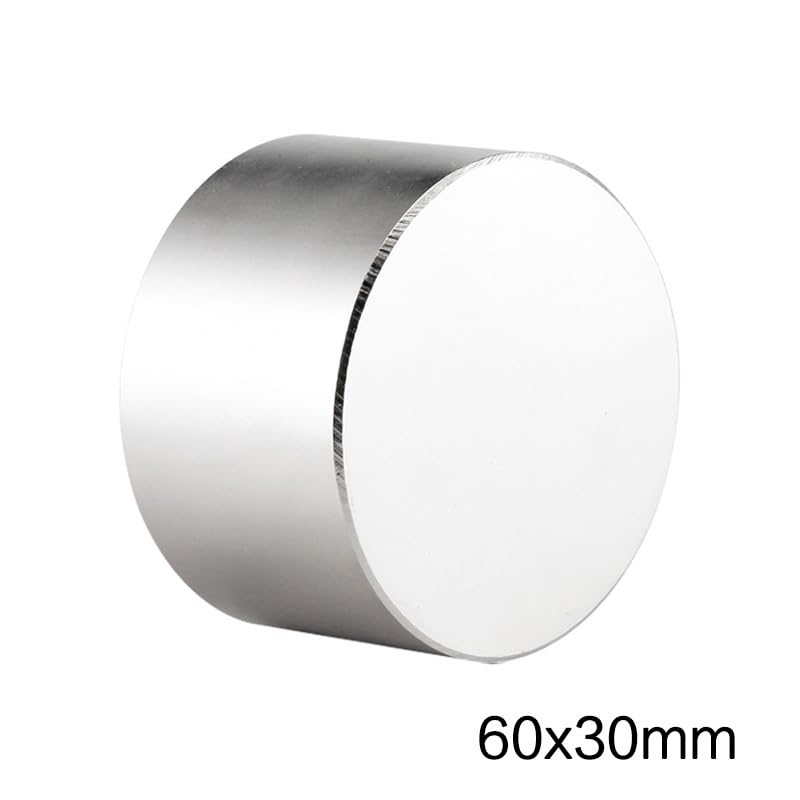 1PCS 60x30mm Super Magnetic NdFeB Permanent Neodymium disc 60x30 mm Big Round 60 * 30 mm Magnet