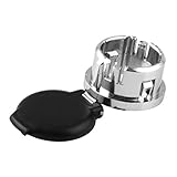 Größe: 13x9cm B Baosity Chrome Dash Power Outlet Cover für Chevrolet Suburban/Silverado, GMC Sierra/Yukon