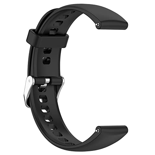 Correa de silicona compatible para FITVII Smartwatch 1.47 pulg miniatura 3