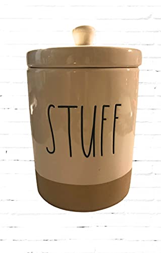 Rae Dunn Ceramic Canister Stuff