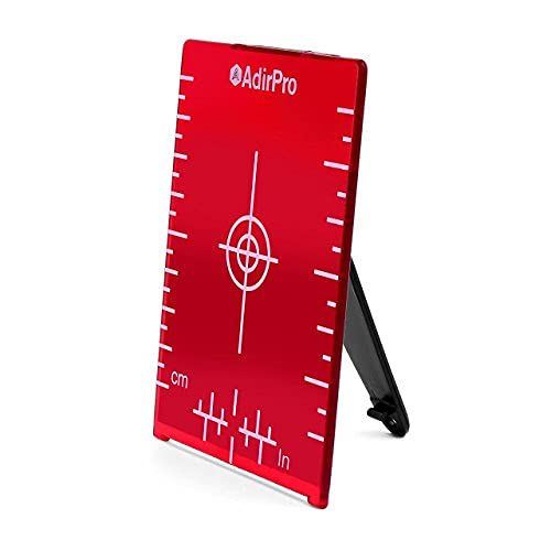 AdirProRed Magnetic Floor Target Plate with Stand, 4"x3" Pack of 5