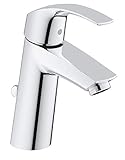 GROHE Eurosmart Miscelatore Monocomando per Lavabo con Astina a Saltarello, Cromo, M 23322001