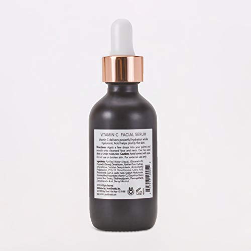 Pearlessence Brightening Facial Serum With Vitamin C & Hyaluronic Acid - Powerful Hydration To Help Plump & Brighten Skin | Usa Made (2 Oz, 2 Pack) (2 Fl Oz (Pack Of 1)) #TOP1