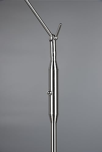 Trio Lighting Lampada Led Da Pavimento Franklin, Dimmer Con Sensore, Nichel Opaco - 5