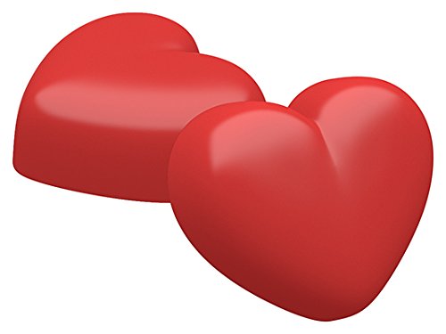 SpinningLeaf Heart Oreo Cookie Chocolate Candy Molds (2 Pack)