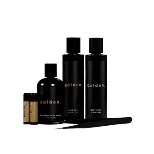 Golden Grooming Co. Essential Skincare Set for Men | Complete Fac...