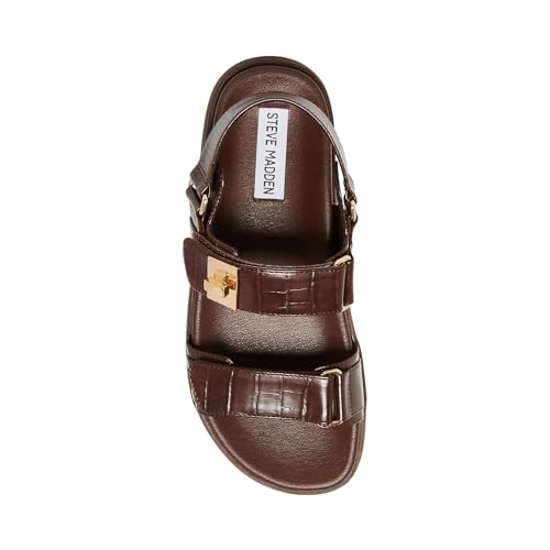 Steve Madden Steve Madden Women's Mona Brown Crocodile 8 Medium