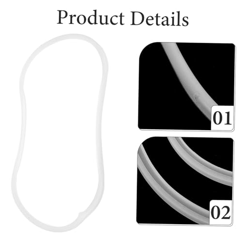 Levemolo Balde de sopa com anel de vedação Tampa de vedação para balde de sopa Tampa de silicone par