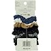 Scunci Effortless Beauty Mini Scrunchies No-damage Assorted Denim-Colors Elastics 8 Count, Ponytailers