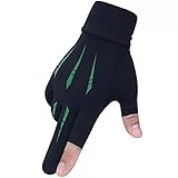 Guantes de nolip Sange Tamaño: Longitud total Acerca de: 21 cm (8.27in), circunferencia de palma Acerca de: 18-19cm (7.09-7.48in), longitud de dedo medio Acerca de: 8.5cm (3.35in)