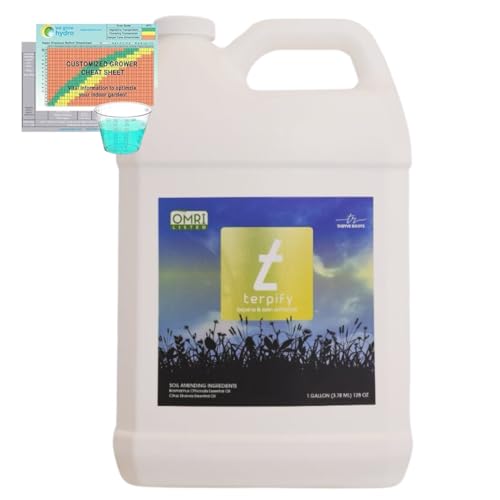 Terpify Gallon Free WG Hydro Terpene Enhancer Fertilizer Cheat Sheet